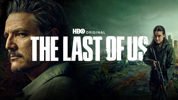 Personajes en el mundo post-apocalíptico de The Last of Us, con ambiente de desolación y esperanza.