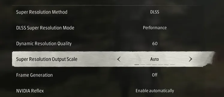 Phantom Blade Zero funcionará por defecto al 85% de resolución 🎮